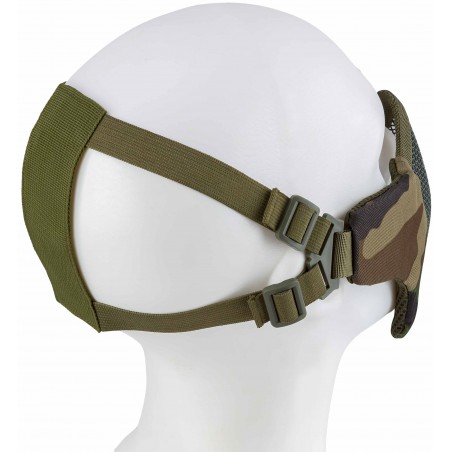 MASQUE DE PROTECTION AIRSOFT EN NYLON GRILLAGÉ 101 INC WOODLAND