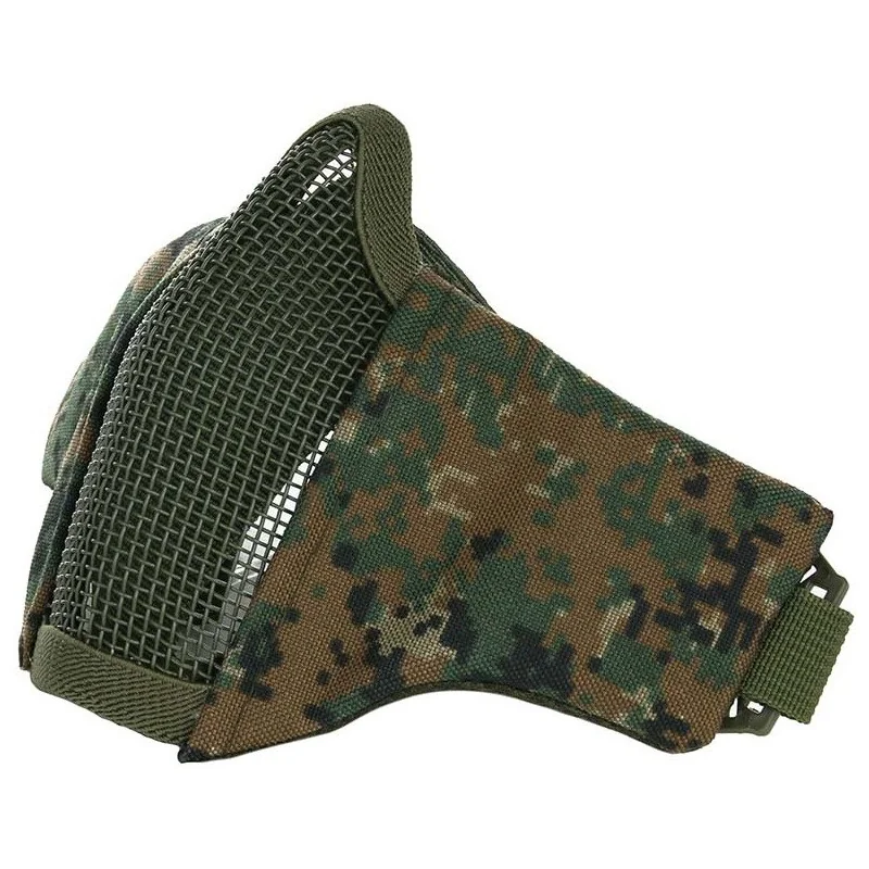 MASQUE DE PROTECTION AIRSOFT EN NYLON GRILLAGÉ 101 INC DIGITAL CAMO