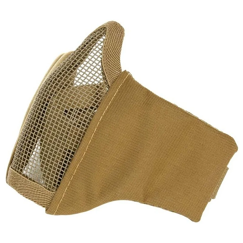 MASQUE DE PROTECTION AIRSOFT EN NYLON GRILLAGÉ 101 INC SAND