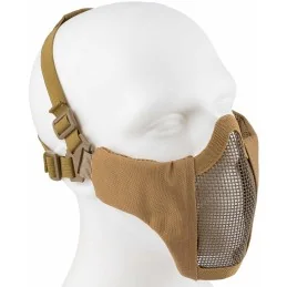 MASQUE DE PROTECTION AIRSOFT EN NYLON GRILLAGÉ 101 INC SAND