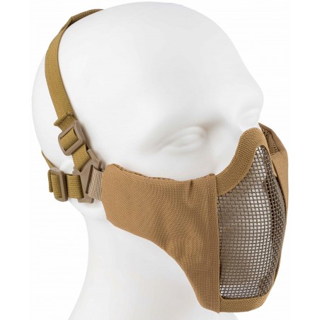 MASQUE DE PROTECTION AIRSOFT EN NYLON GRILLAGÉ 101 INC SAND