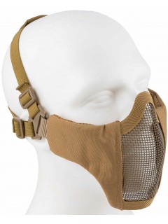 MASQUE DE PROTECTION AIRSOFT EN NYLON GRILLAGÉ 101 INC SAND