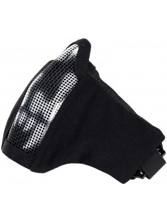 MASQUE DE PROTECTION AIRSOFT EN NYLON GRILLAGÉ 101 INC SKULL NOIR