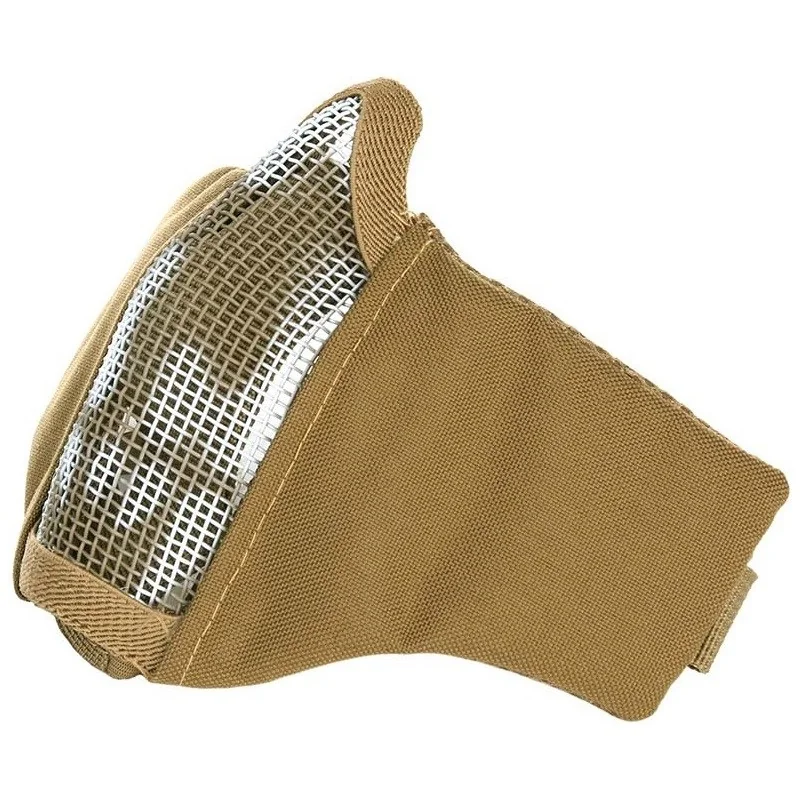 MASQUE DE PROTECTION AIRSOFT EN NYLON GRILLAGÉ 101 INC SKULL TAN