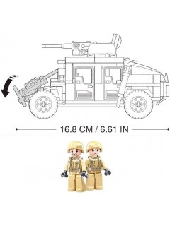 VÉHICULE D'ASSAUT OFFROAD SLUBAN ARMY M38-B0837