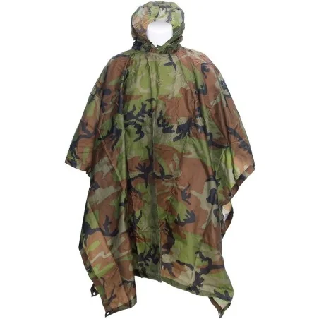 PONCHO LONG RIPSTOP FOSTEX WOODLAND