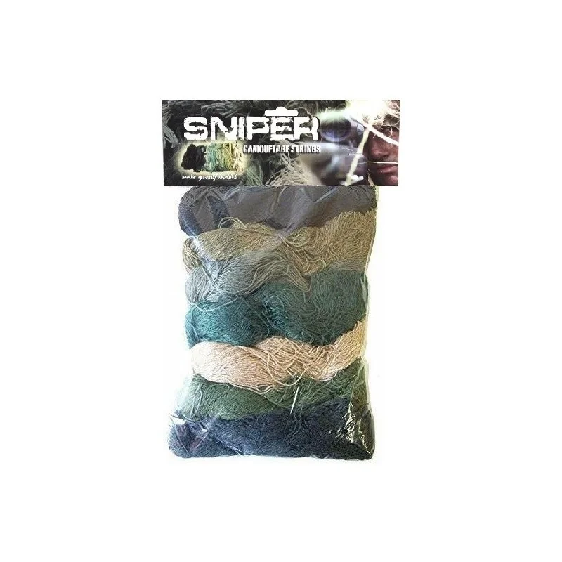 KIT FILS DE CAMOUFLAGE GHILLIE FOSCO WOODLAND (7 couleurs)