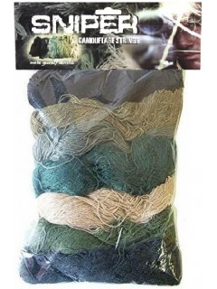 KIT FILS DE CAMOUFLAGE GHILLIE FOSCO WOODLAND (7 couleurs)