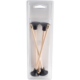 LOT DE 4 FLÉCHETTES EN BOIS À VENTOUSE SPEEDY SPORT FRANCE POUR TIR AUX PIGEONS