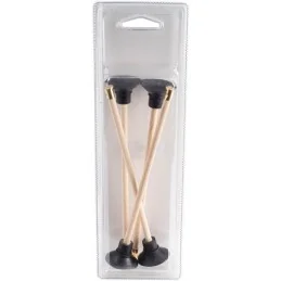 LOT DE 4 FLÉCHETTES EN BOIS À VENTOUSE SPEEDY SPORT FRANCE POUR TIR AUX PIGEONS