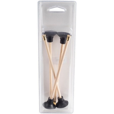 LOT DE 4 FLÉCHETTES EN BOIS À VENTOUSE SPEEDY SPORT FRANCE POUR TIR AUX PIGEONS