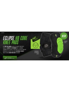 GENOUILLÈRES PLANET ECLIPSE OVERLOAD PADS HD CORE VERT