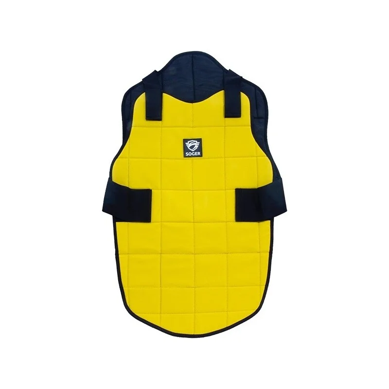 PLASTRON DE PROTECTION ARBITRE SOGER JAUNE