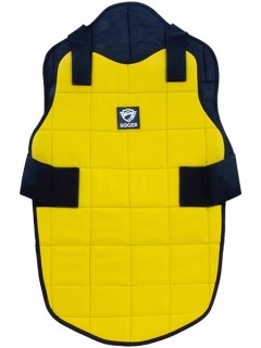 PLASTRON DE PROTECTION ARBITRE SOGER JAUNE