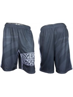 SHORT BASKET SOGER NOIR/GRIS