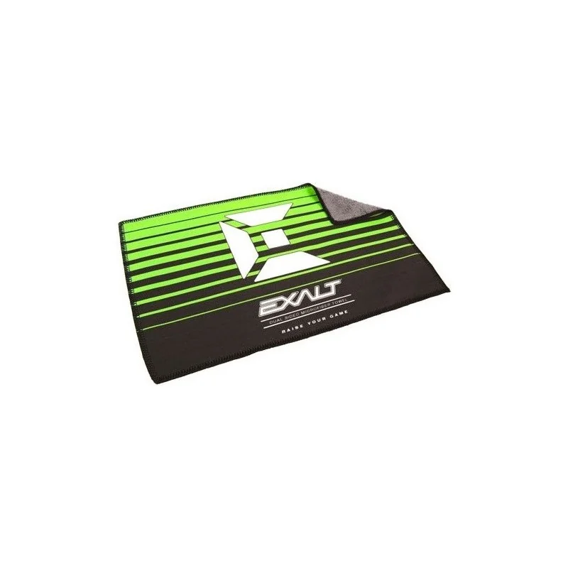 LINGETTE MICROFIBRE BI-MATIÈRE EXALT PLAYER LIME/BLACK (33x21cm)