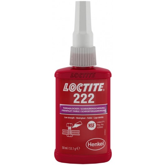 LOCTITE 222 - FREIN FILET FAIBLE - VIOLET (50ml)