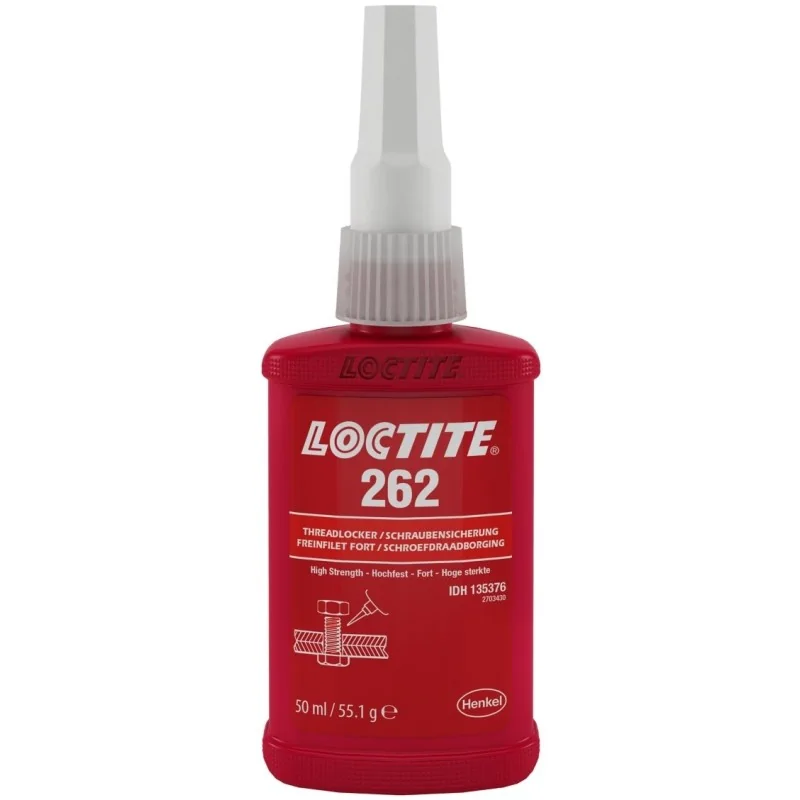 LOCTITE 262 - FREIN FILET FORT - ROUGE (50ml)