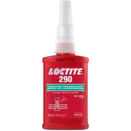 LOCTITE 290 - COLLE FREIN FILET FORT - VERT (50ml)