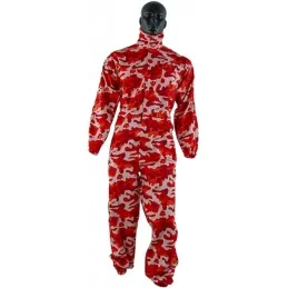 COMBINAISON SOGER (avec protection de cou) CAMO ROUGE