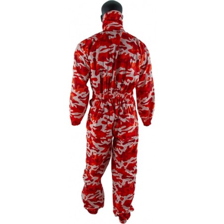 COMBINAISON SOGER (avec protection de cou) CAMO ROUGE