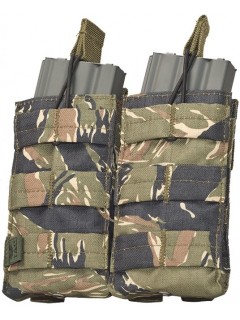 POCHE PORTE-CHARGEURS M4/M16 (CÔTE À CÔTE) VALKEN MOLLE DOUBLE TIGER STRIPE