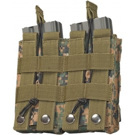 POCHE PORTE-CHARGEURS M4/M16 (CÔTE À CÔTE) VALKEN MOLLE DOUBLE MARPAT