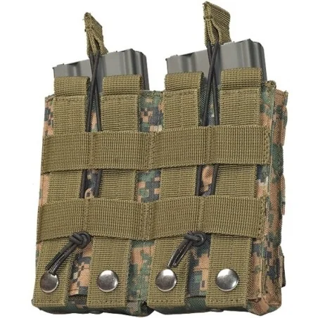 POCHE PORTE-CHARGEURS M4/M16 (CÔTE À CÔTE) VALKEN MOLLE DOUBLE MARPAT