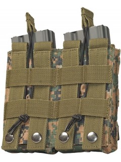 POCHE PORTE-CHARGEURS M4/M16 (CÔTE À CÔTE) VALKEN MOLLE DOUBLE MARPAT