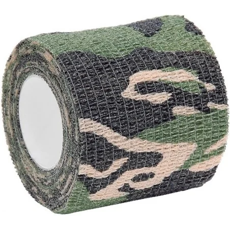 BANDE CAMOUFLAGE EXTENSIBLE FOSCO WOODLAND