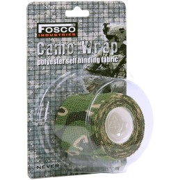 BANDE CAMOUFLAGE EXTENSIBLE FOSCO WOODLAND