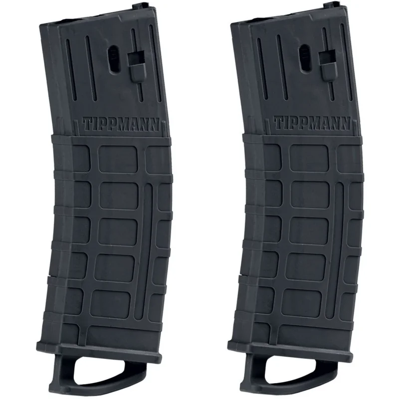 CHARGEURS TIPPMANN MAGFED TMC 20 BILLES .68 NOIR (x2)