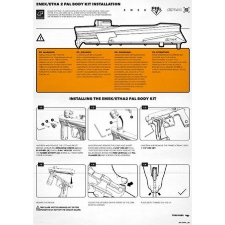 KIT CORPS PLANET ECLIPSE EMEK/ETHA2 PAL GRAPHIC SPORT LOVE