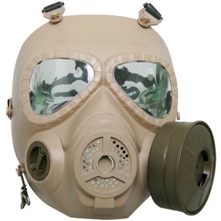 MASQUE A GAZ FACTICE (+ VENTILATEUR) NOIR