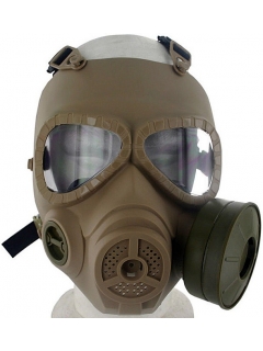 MASQUE A GAZ FACTICE (+ VENTILATEUR) NOIR