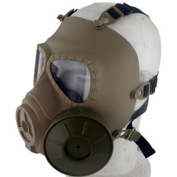 MASQUE À GAZ M04 FACTICE + VENTILATEUR SAND