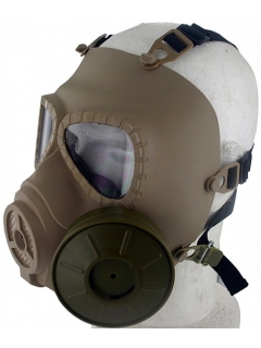 MASQUE À GAZ M04 FACTICE + VENTILATEUR SAND