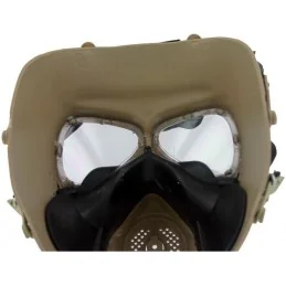 MASQUE À GAZ M04 FACTICE + VENTILATEUR SAND