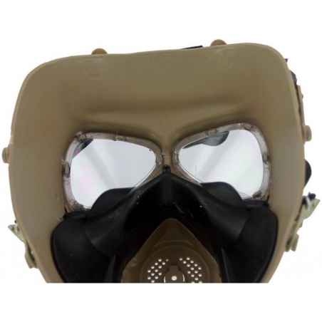 MASQUE À GAZ M04 FACTICE + VENTILATEUR SAND