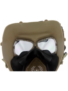 MASQUE A GAZ FACTICE (+ VENTILATEUR) NOIR