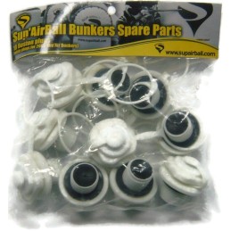 VALVES SUP'AIRBALL "Boston Plugs" BLANC (X10)