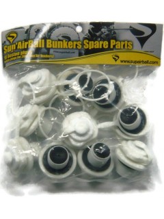 VALVES SUP'AIRBALL "Boston Plugs" BLANC (X10)