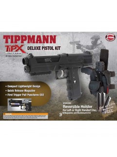 PACK LANCEUR TIPPMANN TiPX 2.0 DELUXE NOIR (holster+3chargeurs)