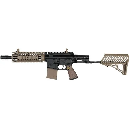 LANCEUR TIPPMANN TMC MAGFED + CROSSE AIR-THRU BLACK/DARK EARTH (Cal.68)