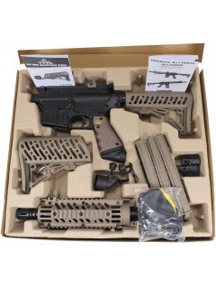 LANCEUR TIPPMANN TMC MAGFED + CROSSE AIR-THRU BLACK/DARK EARTH (Cal.68)