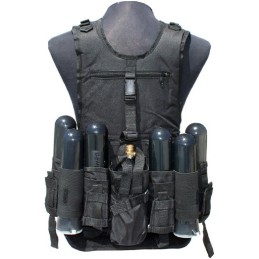 GILET TACTICAL DELUXE GXG NOIR