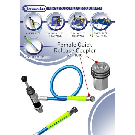 QUICK DISCONNECT MANTA FEMELLE 1/8 (SZ-1000)