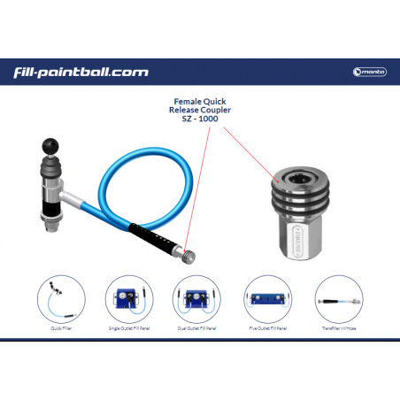 QUICK DISCONNECT MANTA FEMELLE 1/8 (SZ-1000)