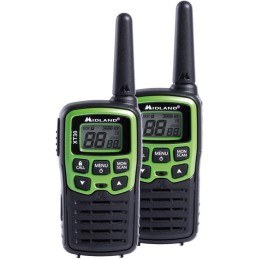 TALKIE WALKIE MIDLAND XT30 NOIR/VERT (x2)