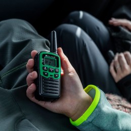 TALKIE WALKIE MIDLAND XT30 NOIR/VERT (x2)